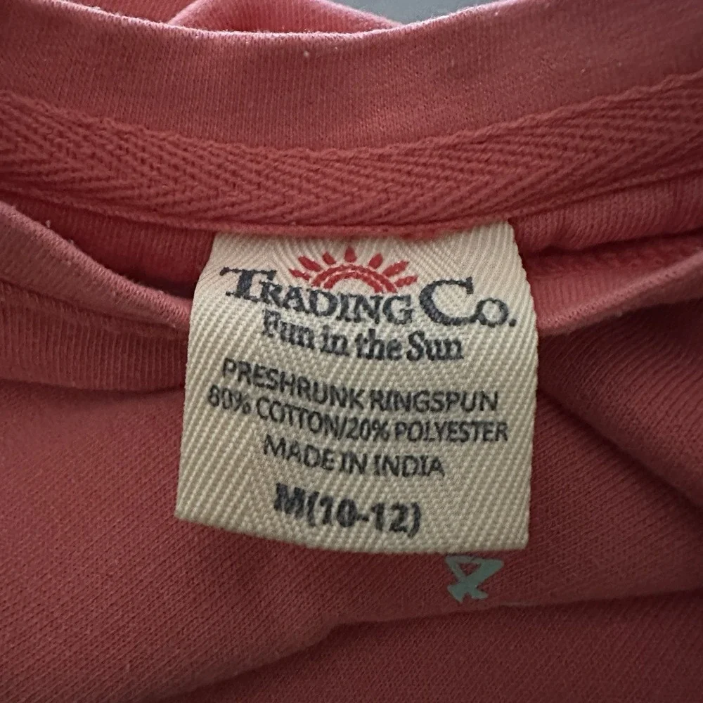 Seagrove Beach Florida Kids Sweatshirt M Coral Trading Co Crew Neck Pullover 30A